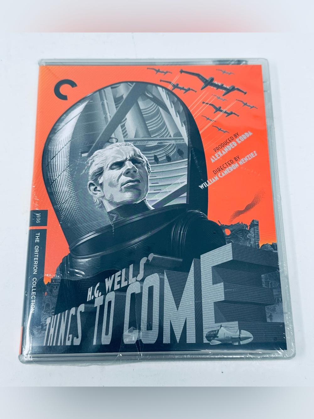 H.G Wells’ Things to Come Criterion Collection Blu-ray Edition 1936 B&W Sealed